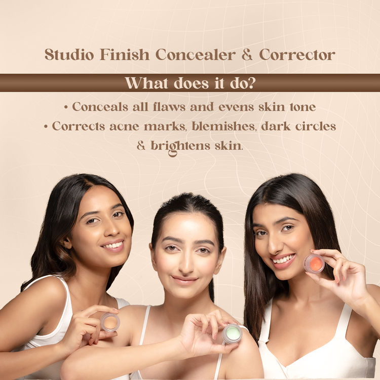Glam21 Conceal Me Studio Finish Concealer & Corrector (Ivory - 01)