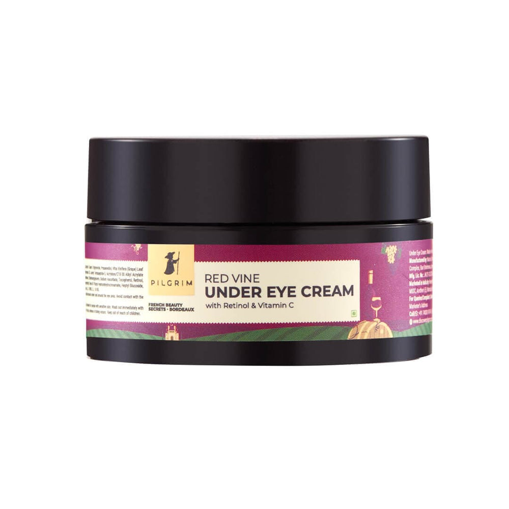 Pilgrim Red Vine Under Eye Cream with Retinol & Vitamin C
Experience Bright Eyes