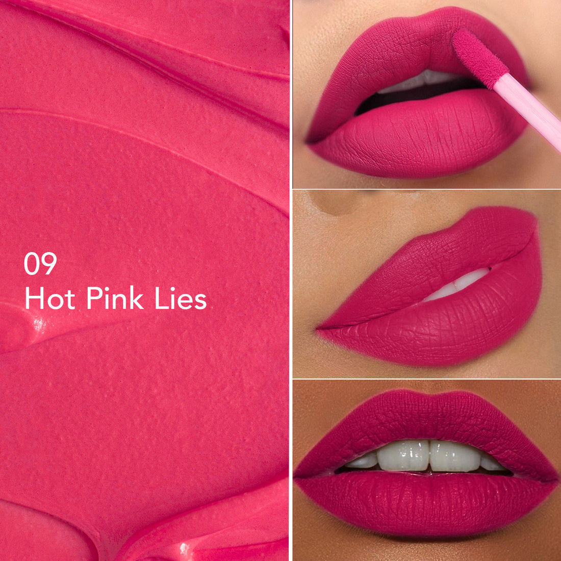 Glam21 Mattitude Lipstick (09Hot Pink Lies)