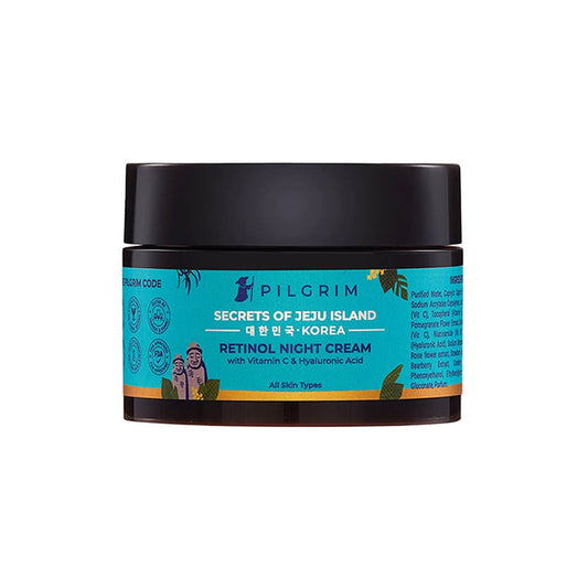 Pilgrim Retinol Night Cream with Vitamin C & Hyaluronic Acid