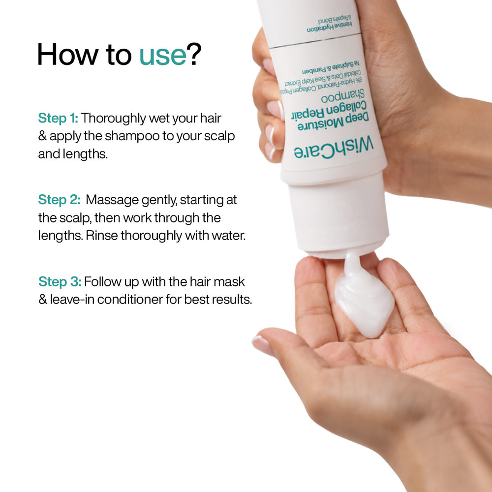 Wishcare Deep Moisture Collagen Repair Shampoo / 250 ml