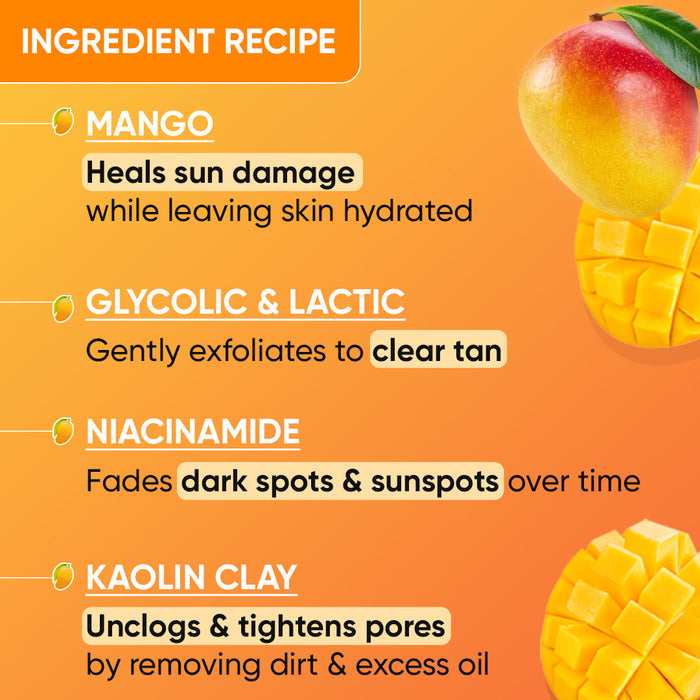 Dot & Key Mango Detan Clay Mask (70g)