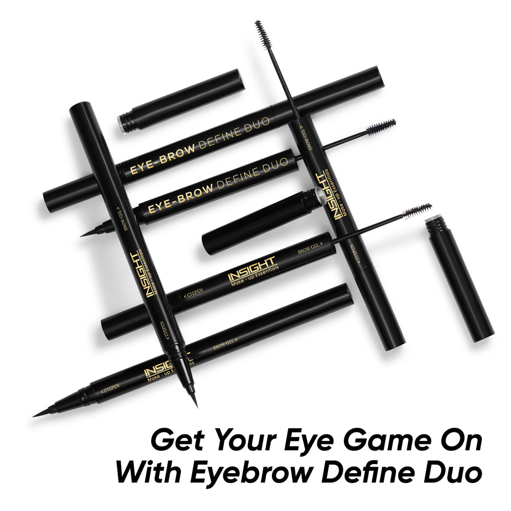 Insight Cosmetics EyeBrow Define Duo 2 In 1  (Black)