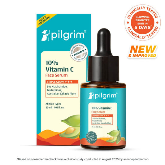 Pilgrim 10% Vitamin C Face Serum For Daily Brightness 30ml