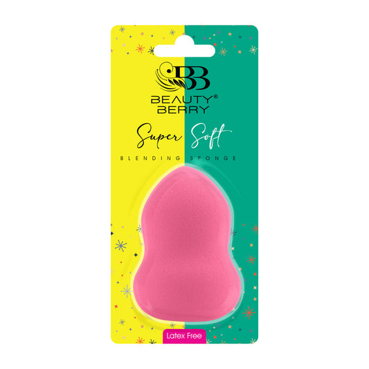 Beauty Berry Super Soft Beauty Blender / pink Pear Cut