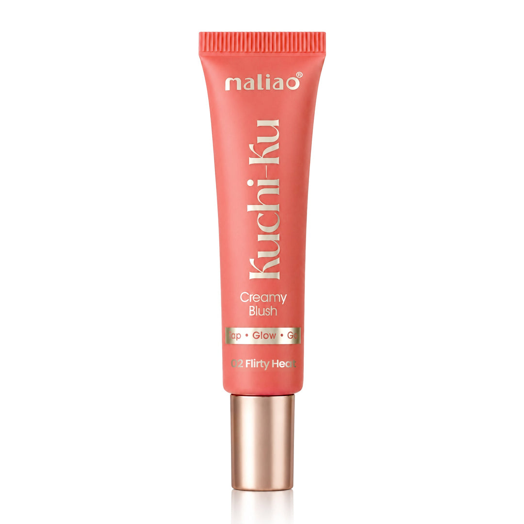 Maliao Kuchi Ku Creamy Blush / 02 Flirty Heat