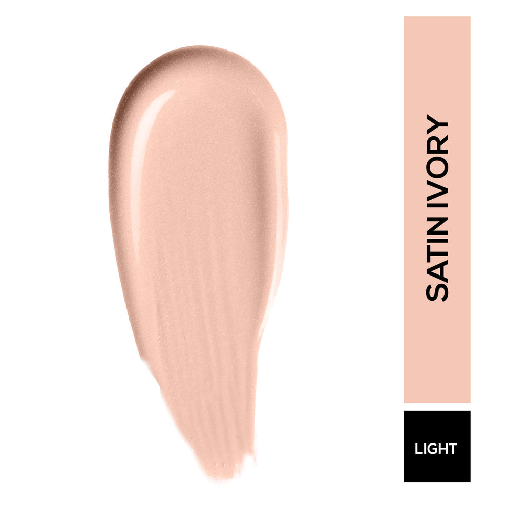 RENEE Lumi Glow Highlighting Liquid Foundation With Dewy Finish, Buildable Coverage & 3D Glow (Satin Ivory)