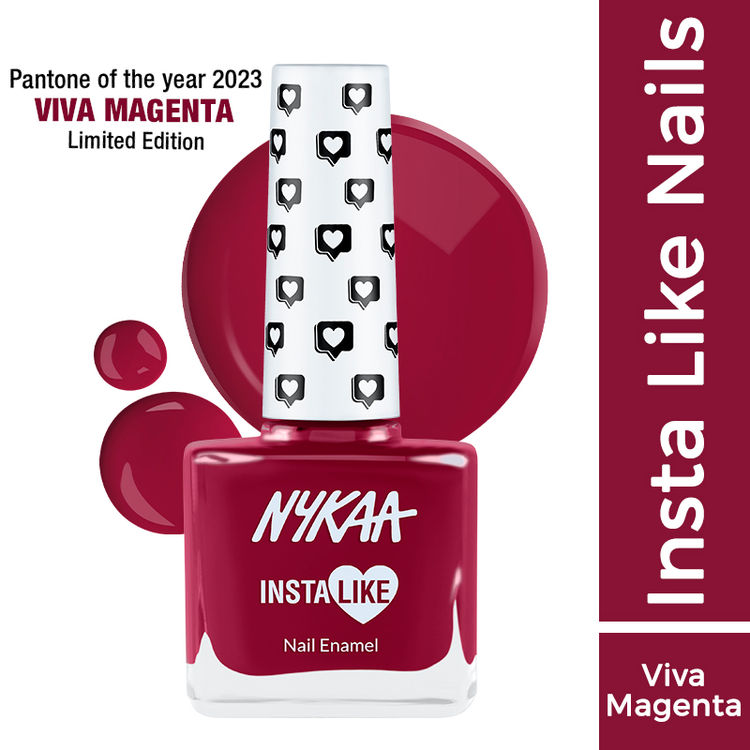 Nykaa Nail Enamel Viva Magenta Bold 309
(9ml)