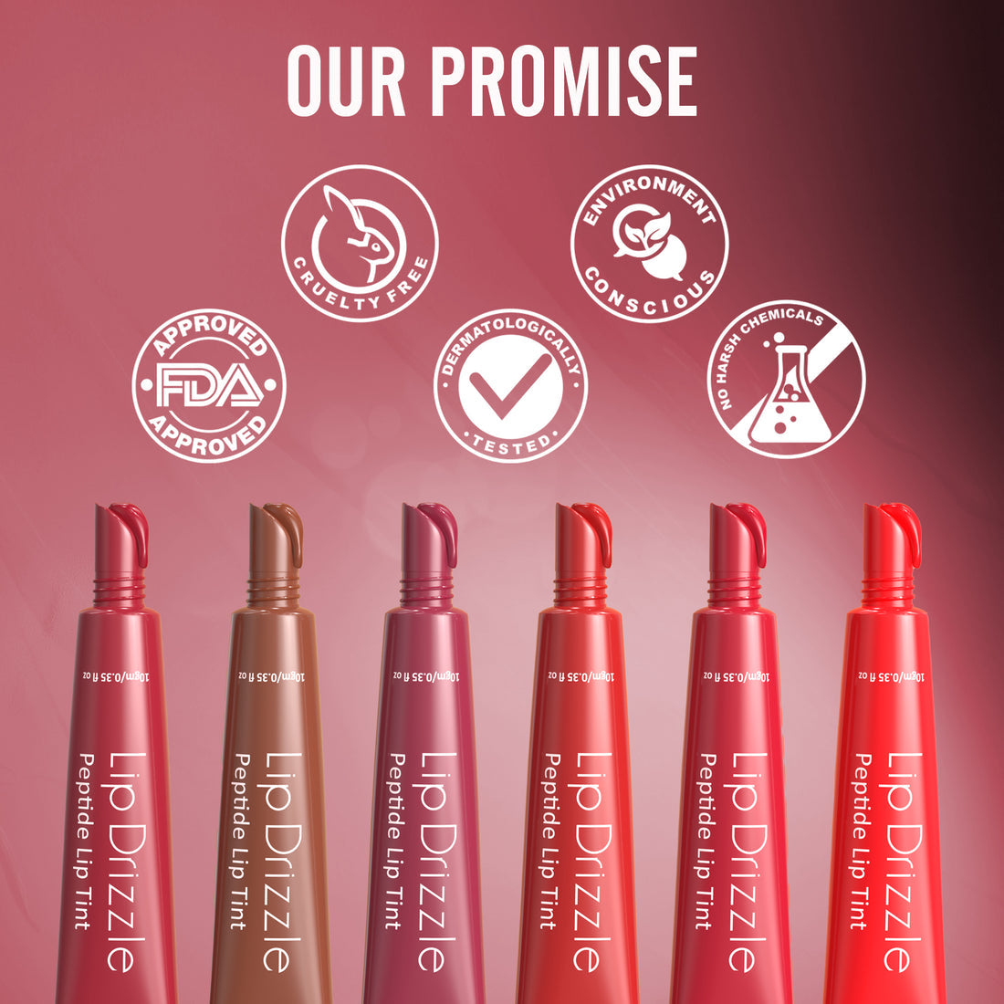 Glam21 Lip Drizzle Peptide Lip Tint (03 Rasberry Jelly)