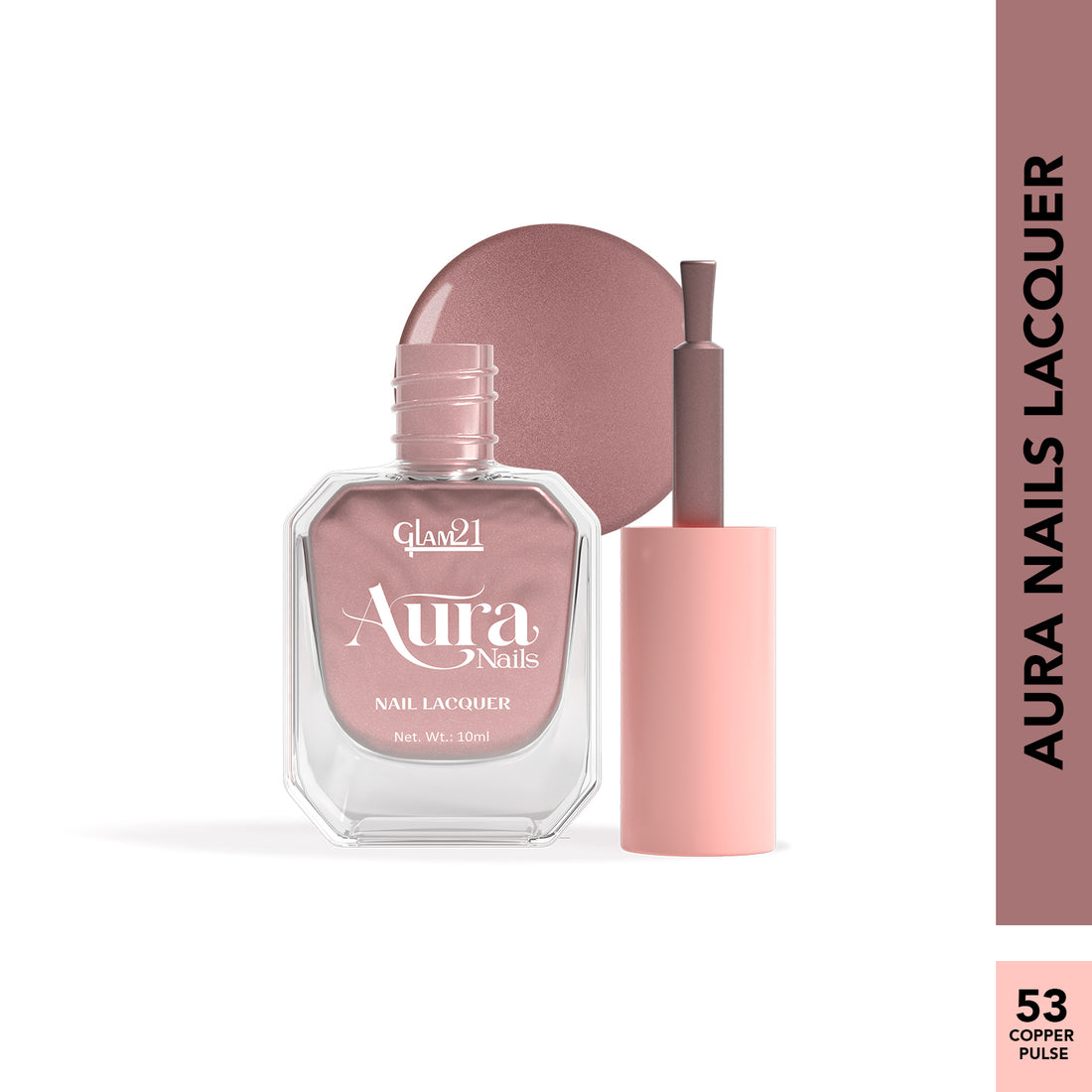 Glam21 Aura - Nail Lacquer (53Copper Pulse)