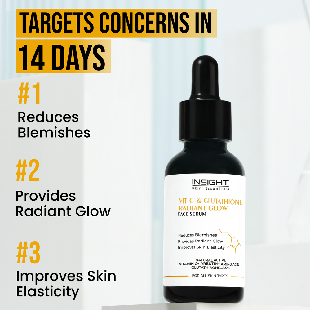 Insight cosmetics Vit C & Glutathione Radiant Glow Face Serum