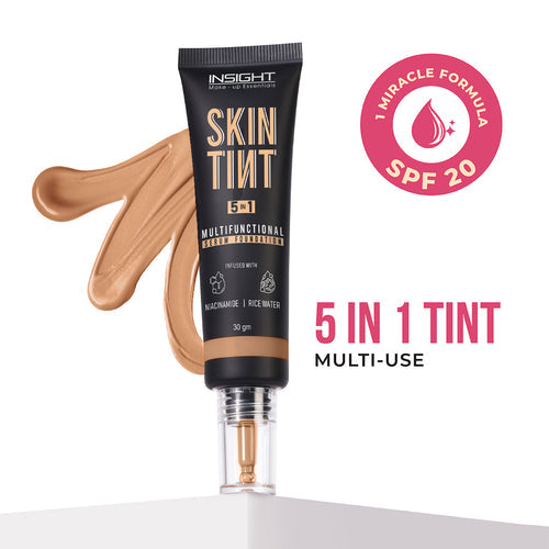 Insight Cosmetics Skin Tint 5 In 1 Multifunctional Serum Foundation (06 Hazelnut Shot)