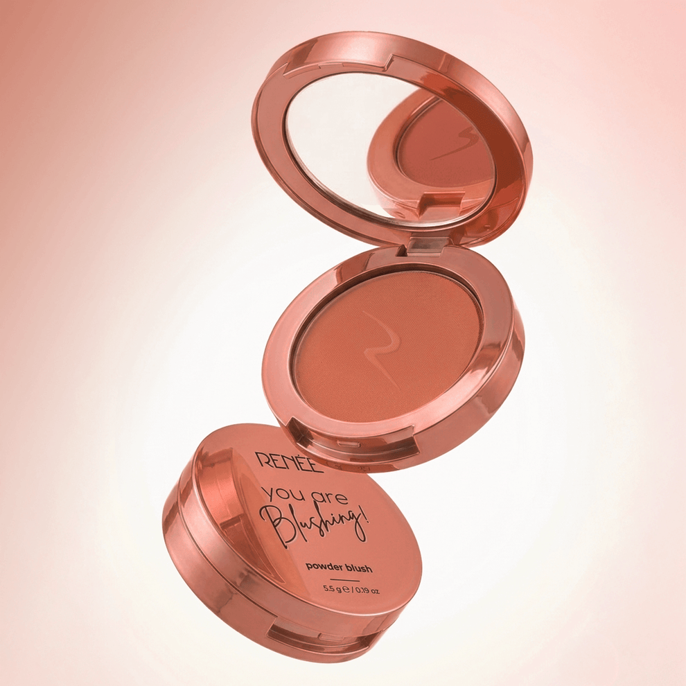 RENEE You Are Blushing Powder Blush With Matte Finish, 5.5 g / Nude Spice