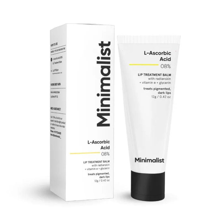 Minimalist 8% L-Ascorbic Acid Lip Treatment Balm
(12 g)