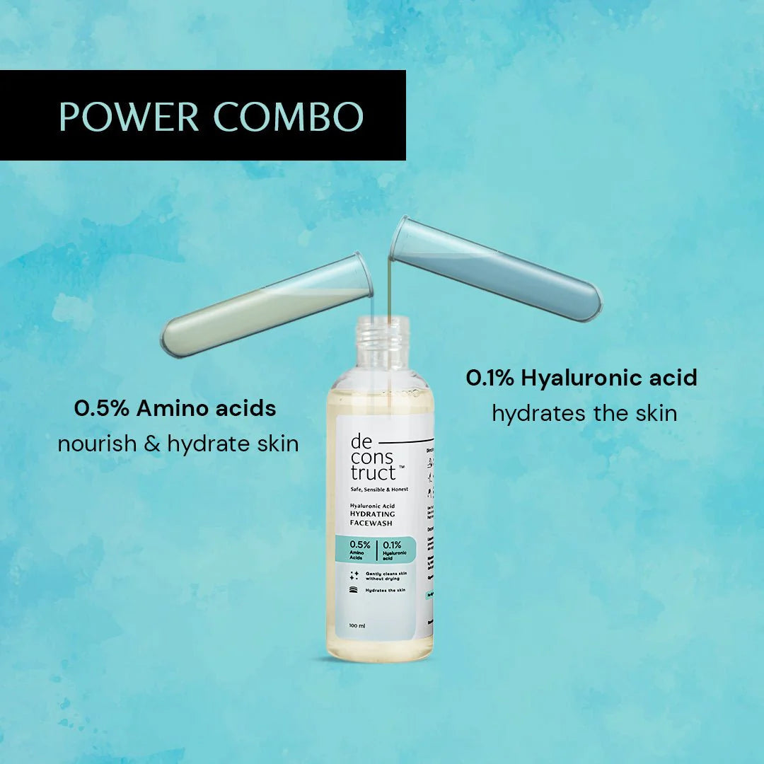 Deconstruct Hyaluronic Acid Hydrating Face Wash