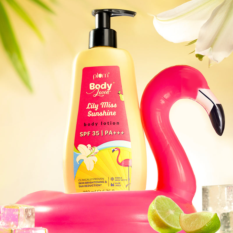Plum Lily Miss Sunshine Sunscreen Body Lotion SPF 35 PA+++