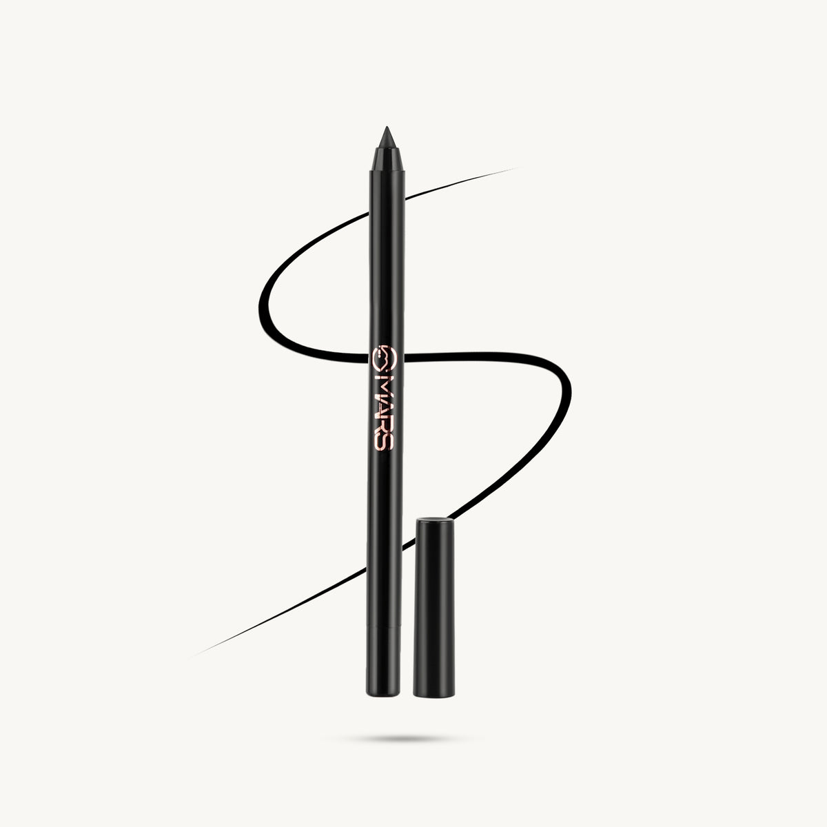 Mars Smooth Glide Kajal | Won't Smudge Won't Budge (03- velour black)