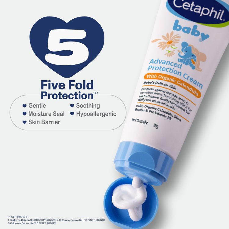 Cetaphil Baby Advanced Protection Cream With Organic Calendula
(85 g)