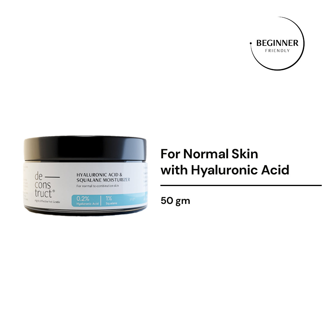 Deconstruct Hyaluronic Acid & Squalane Moisturizer - 0.2% Hyaluronic acid 1% Squalane