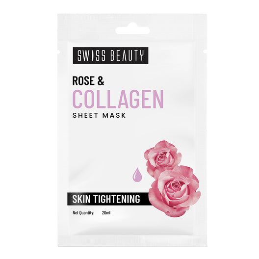 Swiss beauty Rose & Collagen Sheet Mask