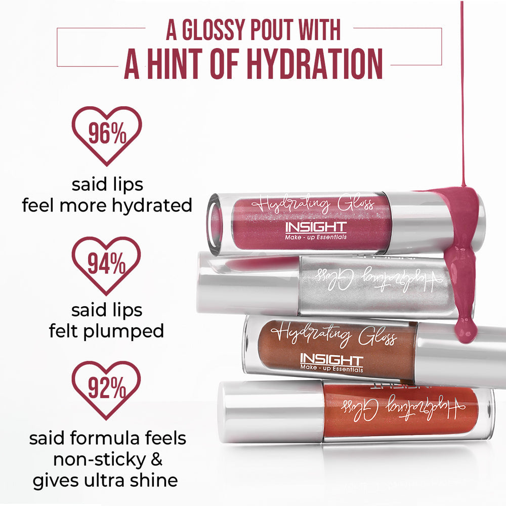 Insight cosmetics Hydrating Lip Gloss (Pink-Blossom)