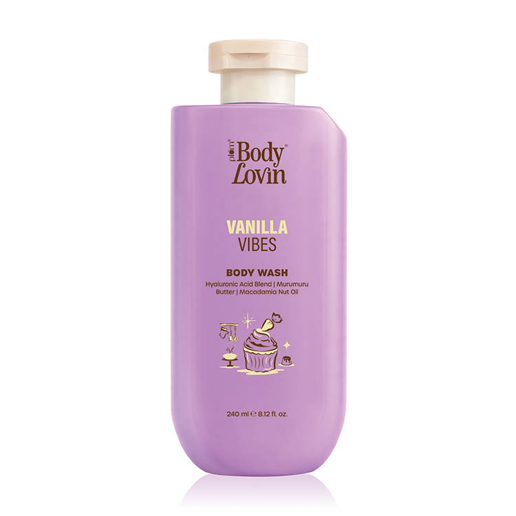 Plum BodyLovin Vanilla Vibes Body Wash - Vanillavibes (240ml)