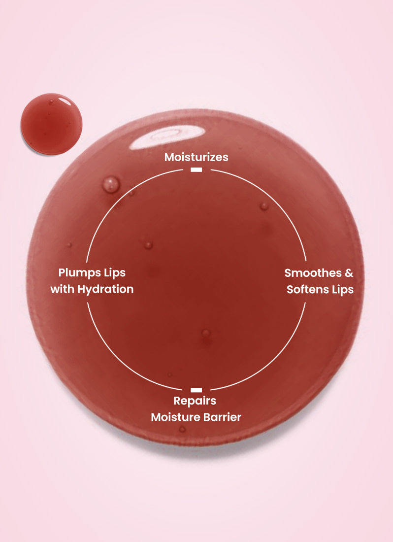 Hyphen Vip hazel lip balm with 1% vit e, 2% squalane & peptides - 10g