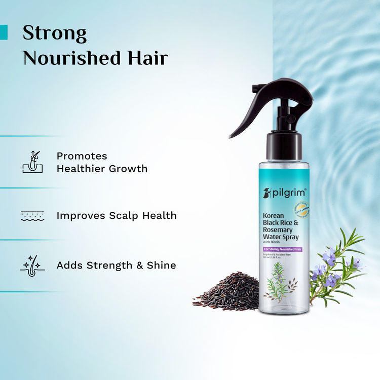 Pilgrim Spanish Rosemary Water Hair Spray with Biotin
(100ml)