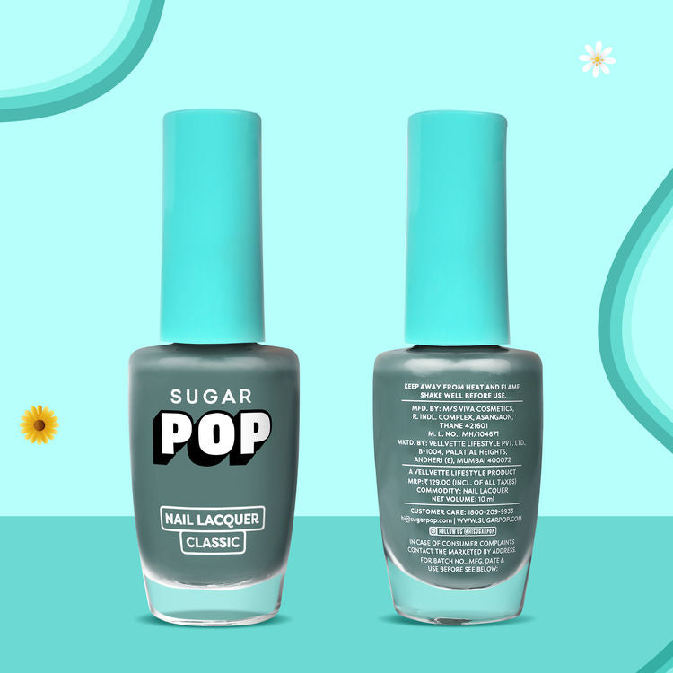 SUGAR POP Nail Lacquer (40 Tranquil Green)