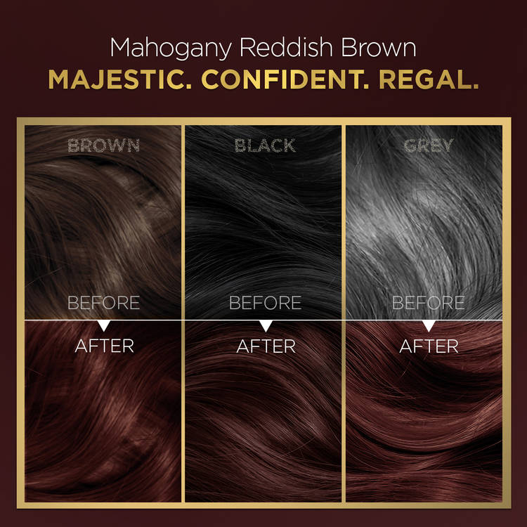 BBlunt Salon Secret High Shine Hair Colour - Mahogany Reddish Brown 4.56 (130g)