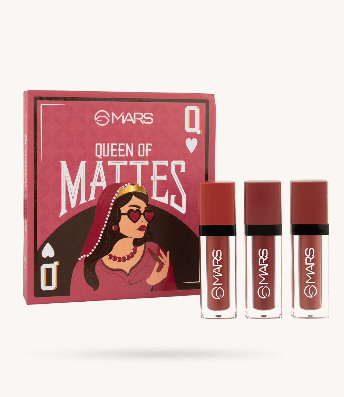 Mars Queen of Mattes | Liquid Lipsticks ( Blushed Nudes)