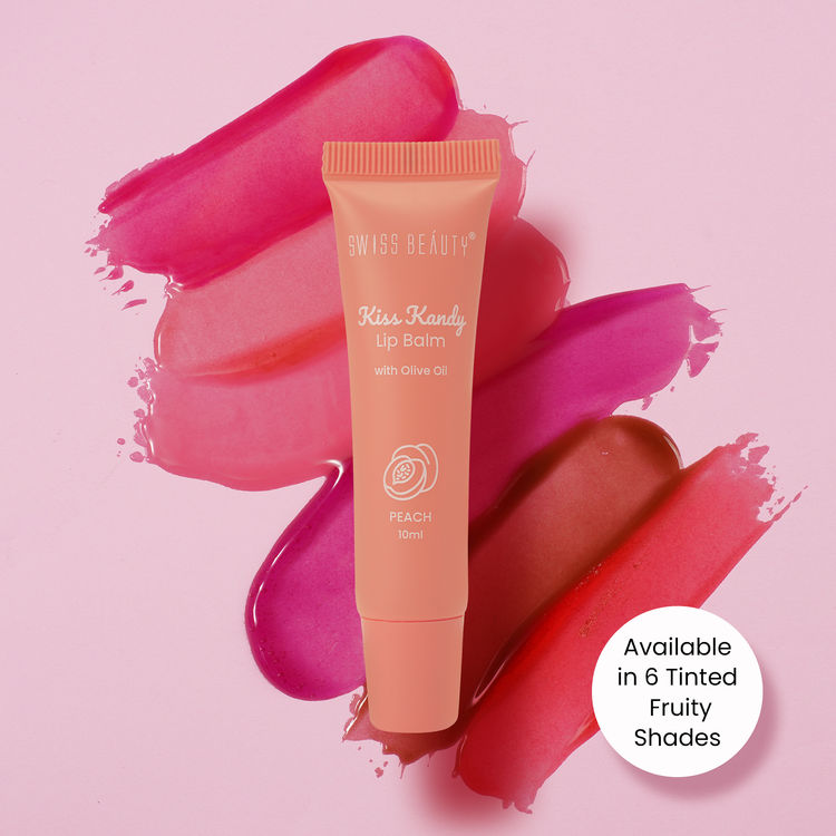 Swiss Beauty Kiss Kandy Lip Balm (01 Peach)