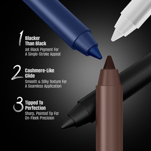Swiss Beauty Select Single Swipe Kohl Kajal / 02 Topaz Blue