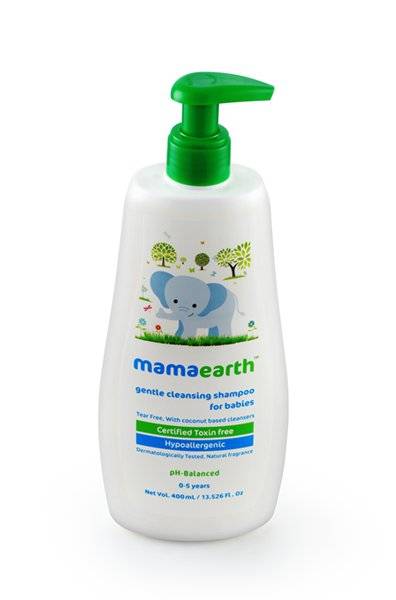 Mamaearth Gentle Cleansing Shampoo For Babies (400ml)