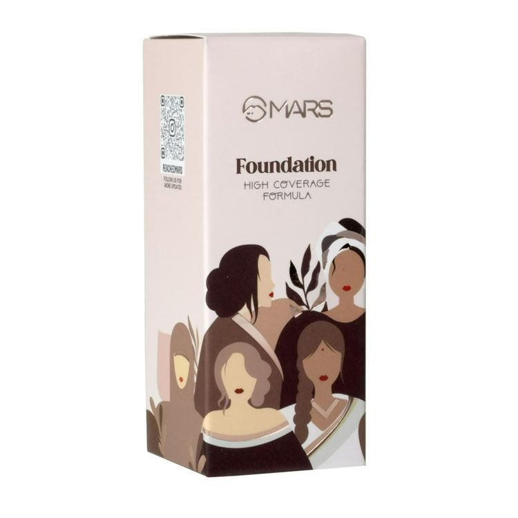 MARS SPF50 PA++++ High Coverage Liquid Foundation - Shade-06
(40ml)