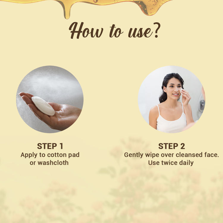 Biotique Honey Water Pore Tightening Brightening Toner With Himalayan Waters (120ml)