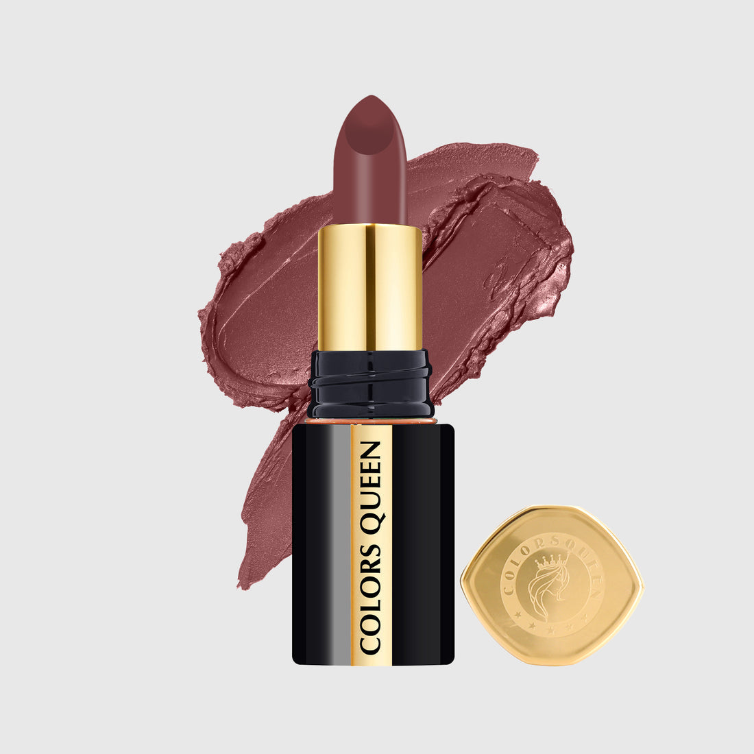 Colors Queen Luxury Matte Non-Transfer Lipstick Waterproof & Bold (12 Rouge)