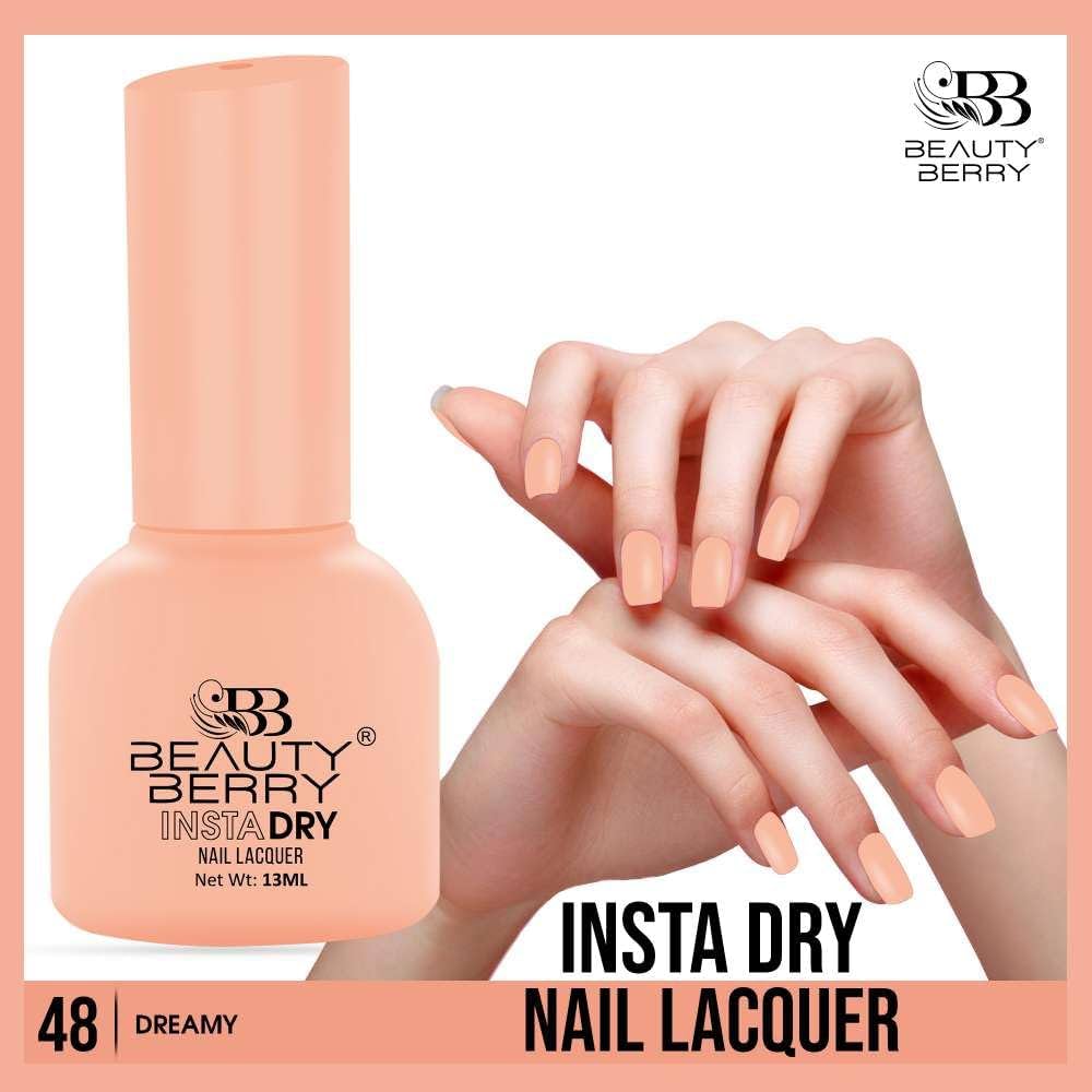 Beauty Berry Insta Dry Nail Lacquer (DREAMY-48)