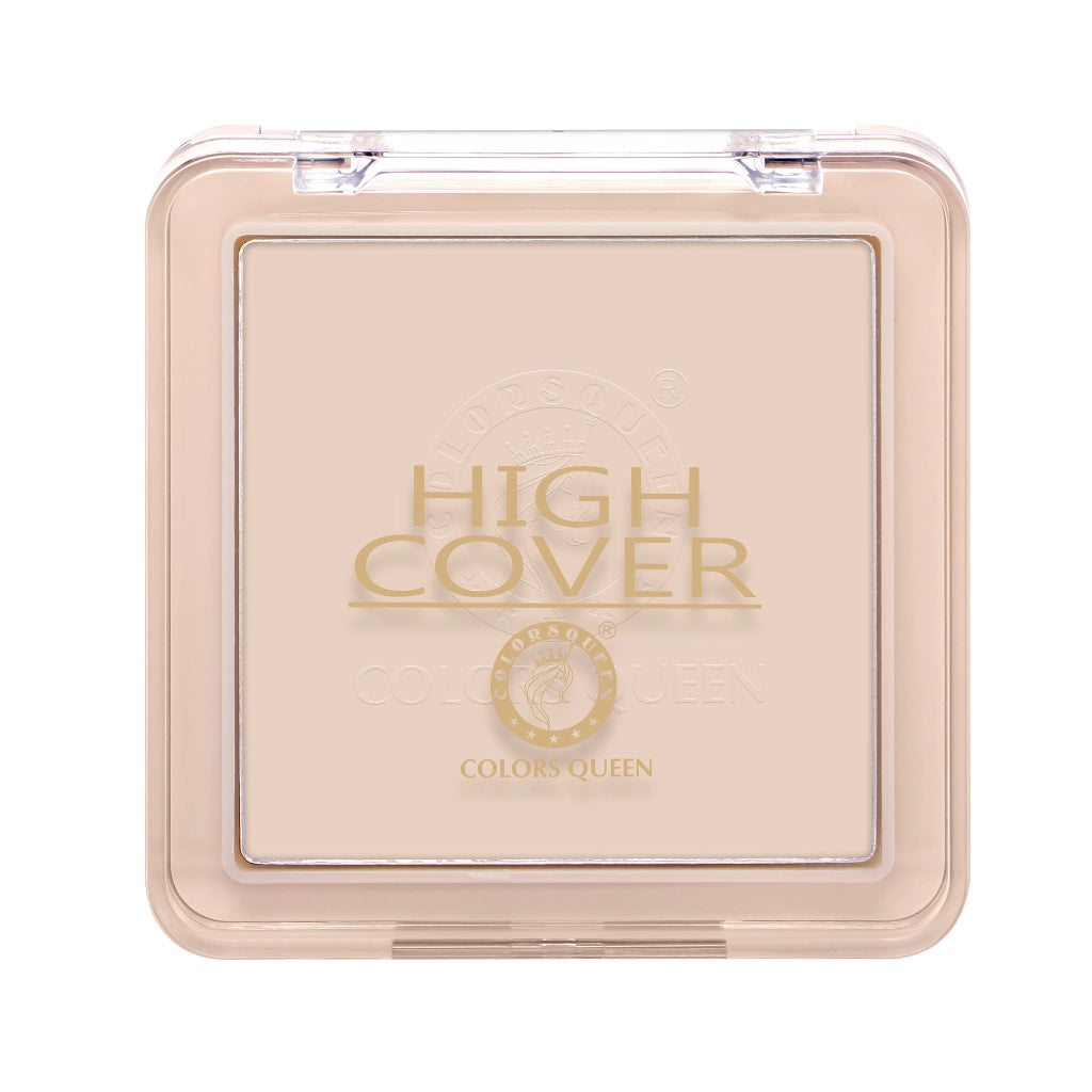 Colors Queen High Cover Compact Powder (07 Cream Beige)