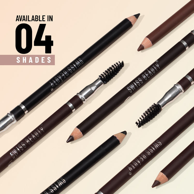 Swiss Beauty Brow Definer Pencil (03 Deep Brown)