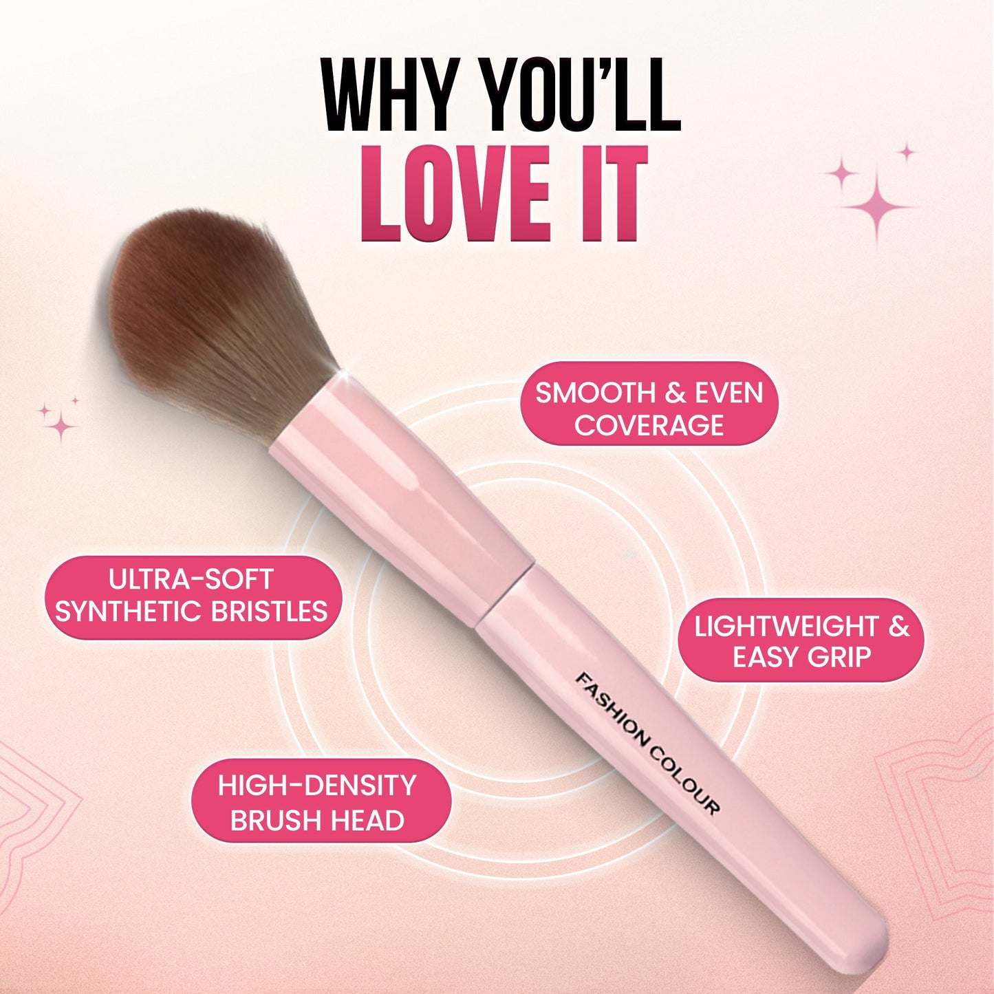 Fashion Color Powder Brush