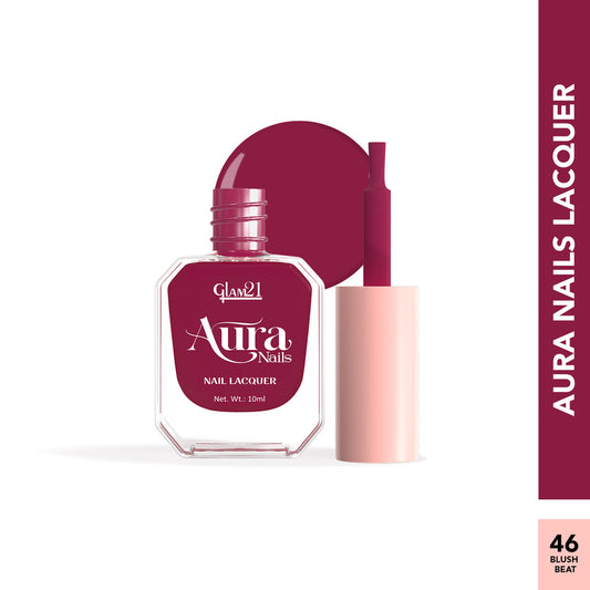 Glam21 Aura - Nail Lacquer (46Blush Beat)