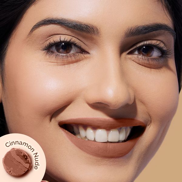Mamaearth Moisture Matte Longstay Lipstick with Avocado Oil & Vitamin E (Cinnamon Nude)