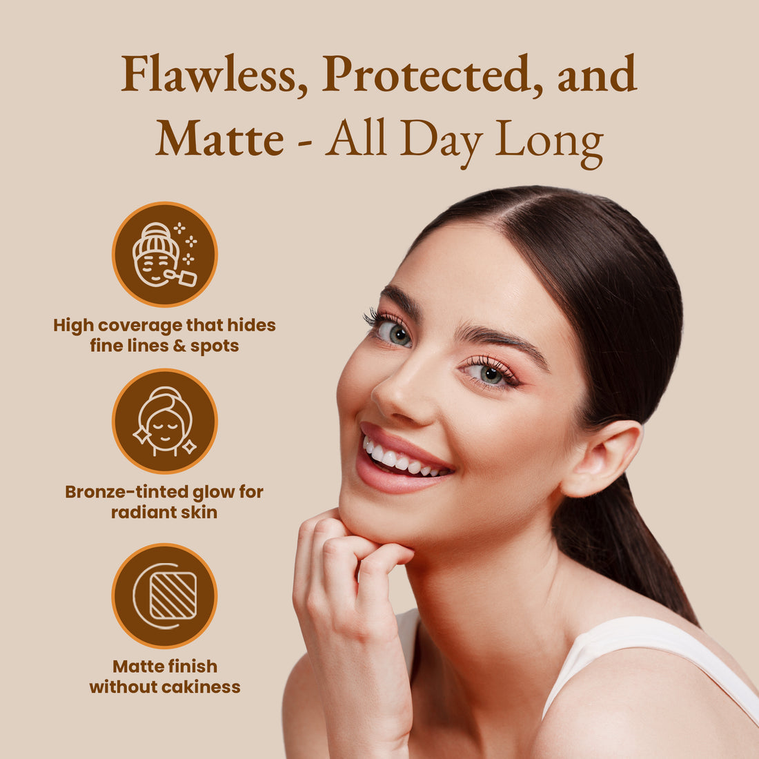 Color queen Sun Expert Compact Powder | 20 Gram (01 Fair)