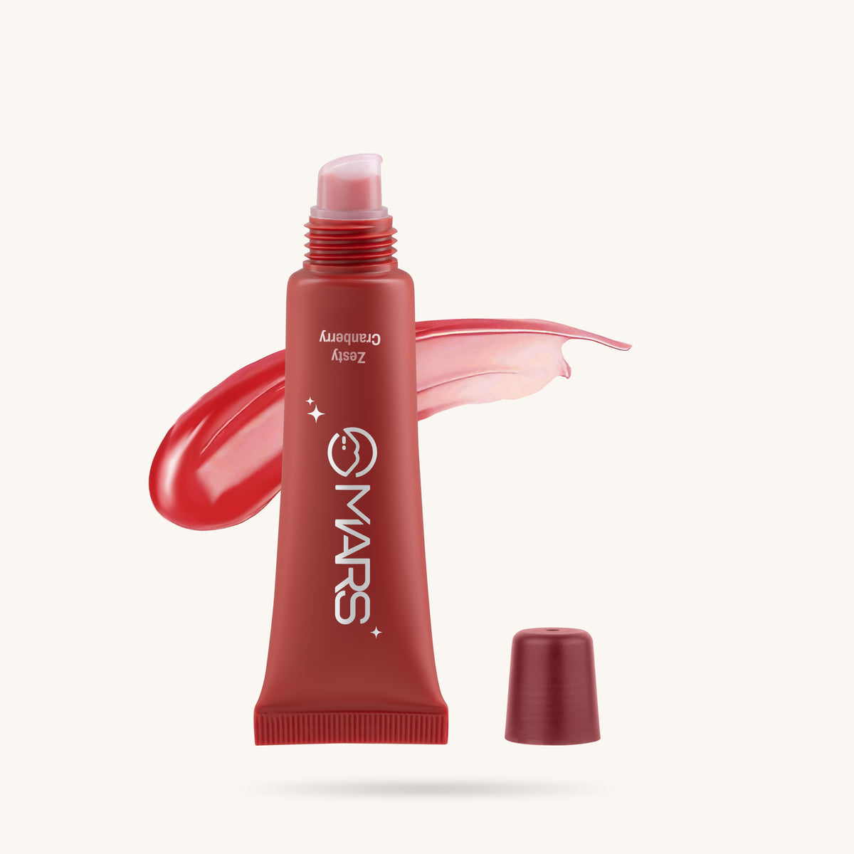 Mars Lippy Top  Hydrating Lip Gel (4 Zesty Cranberry)