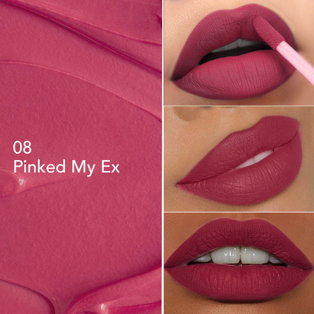 Glam21 Mattitude Lipstick (08Pinked My Ex)