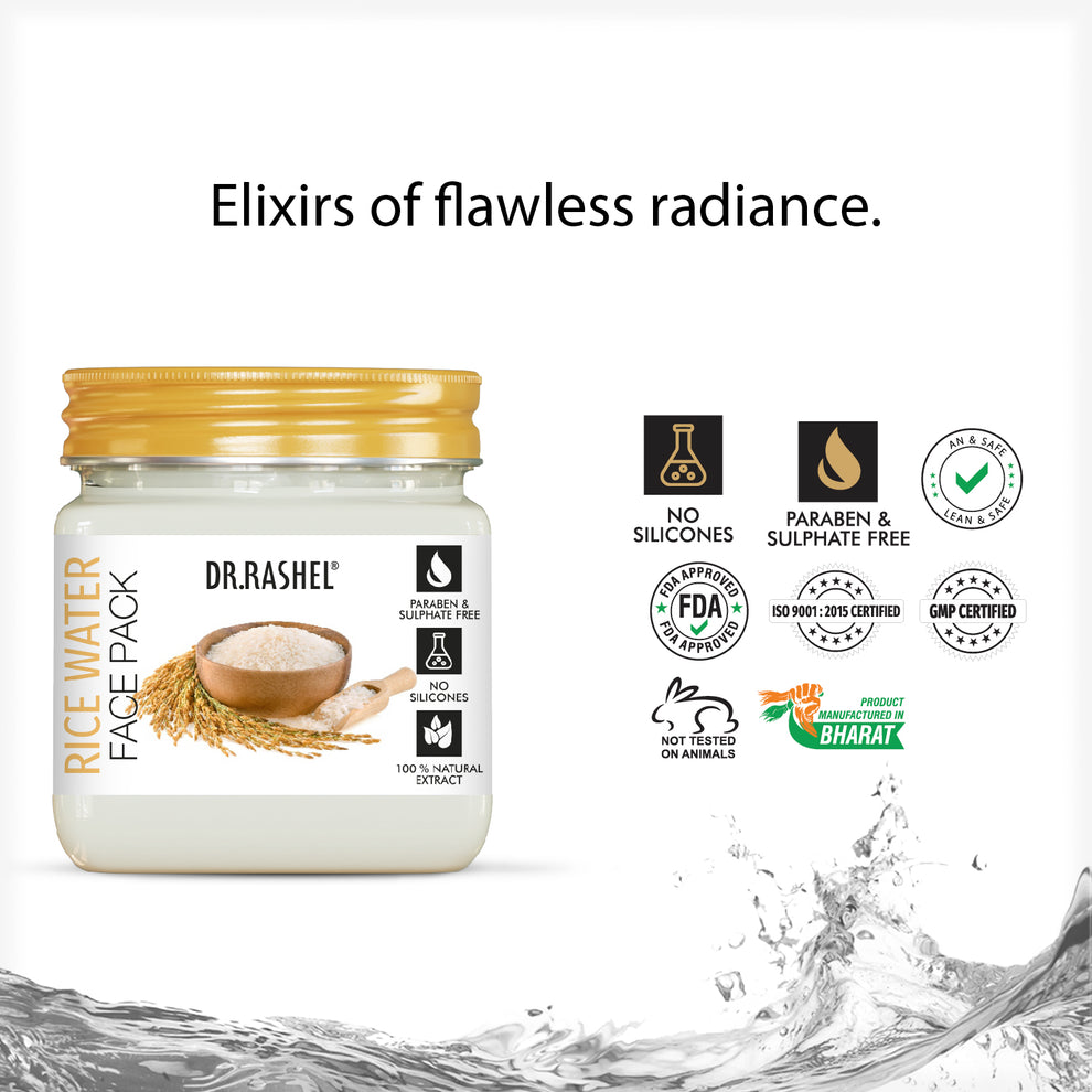 Dr Rashel Rice Water Face Pack - 380 ml