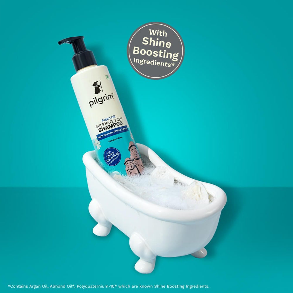 Pilgrim Sulphate Free Shampoo with Argan Oil, Camellia & White Lotus
Discover Healthy Hair