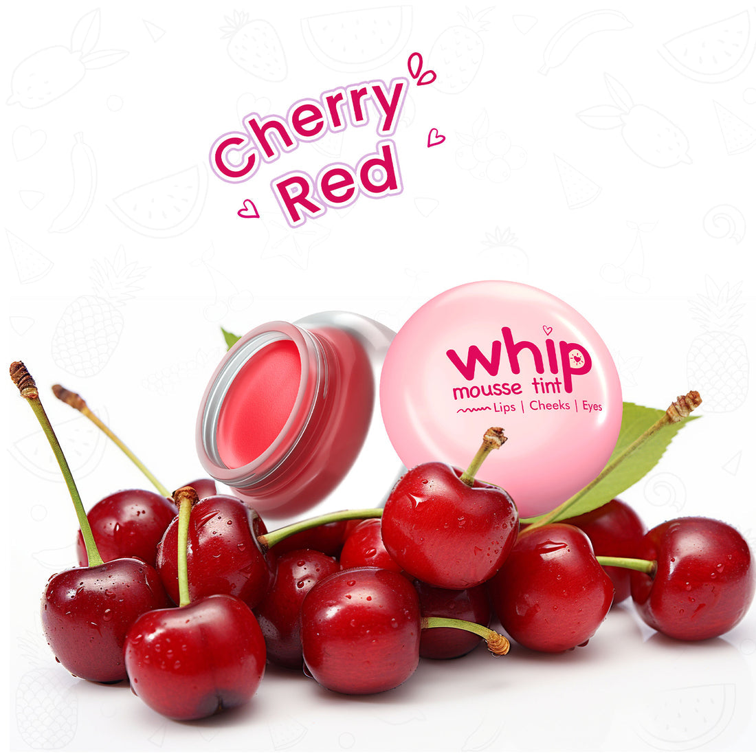 Glam21 Whip Mousse Tint (02 Cherry Red)