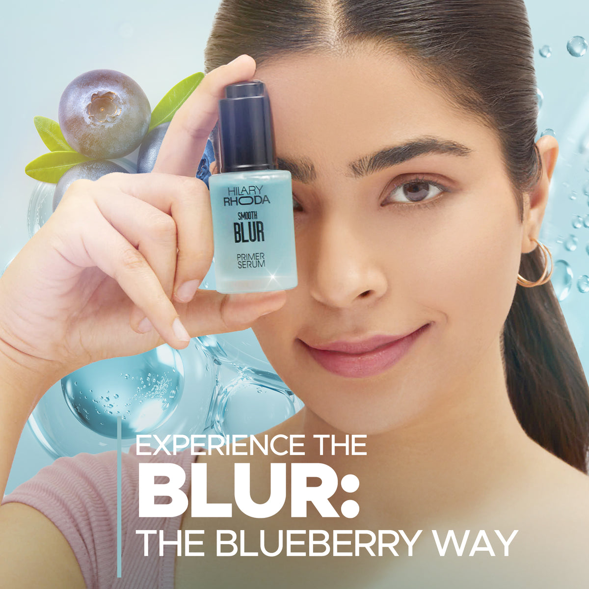 Hilary Rhoda SmoothBlur Primer Serum (Blueberry)